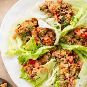 20-minute keto turkey taco lettuce wraps