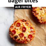 Air Fryer Pizza Bagel Bites Recipe (5 Minutes!)