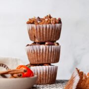 healthy almond flour pumpkin muffins