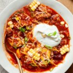 Best Healthy Chili Recipe (Turkey or Chicken)