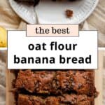oat flour banana bread recipe