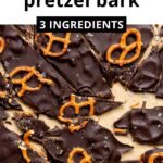 Dark Chocolate Pretzel Bark Recipe (No Bake BarkThin Copycat)