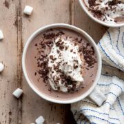high-protein hot chocolate