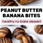 No Bake Banana Peanut Butter Energy Bites