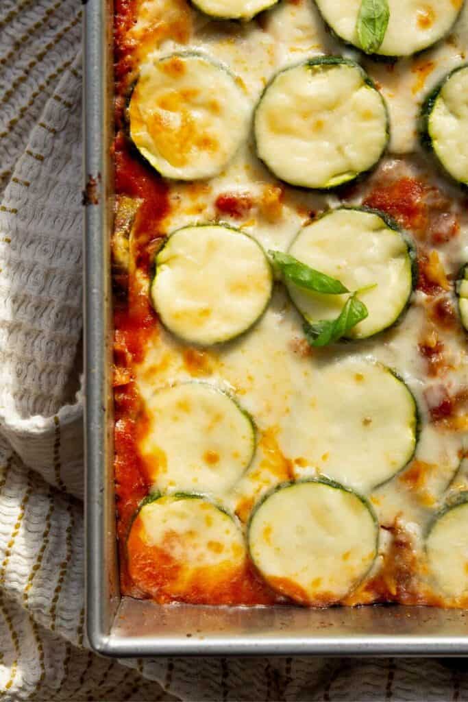 cottage cheese ground beef and zucchini casserole