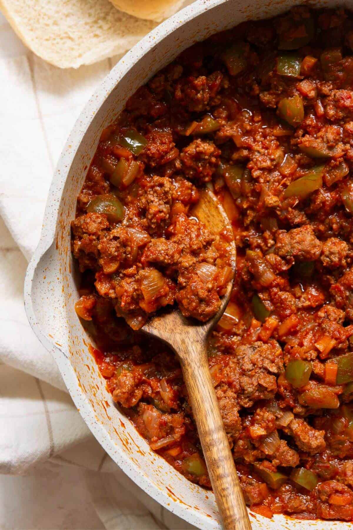 Healthy, high protein and low-sugar sloppy joes made without ketchup or brown sugar.