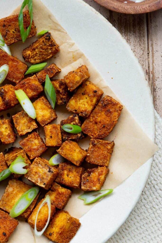 crispy baked tofuv