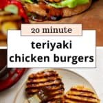 Teriyaki Chicken Burgers