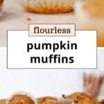 Healthy Pumpkin Oat Muffins Recipe (flourless + gluten-free)