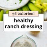 healthy greek yogurt ranch dip and dressing