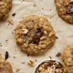 healthy oatmeal walnut cookies