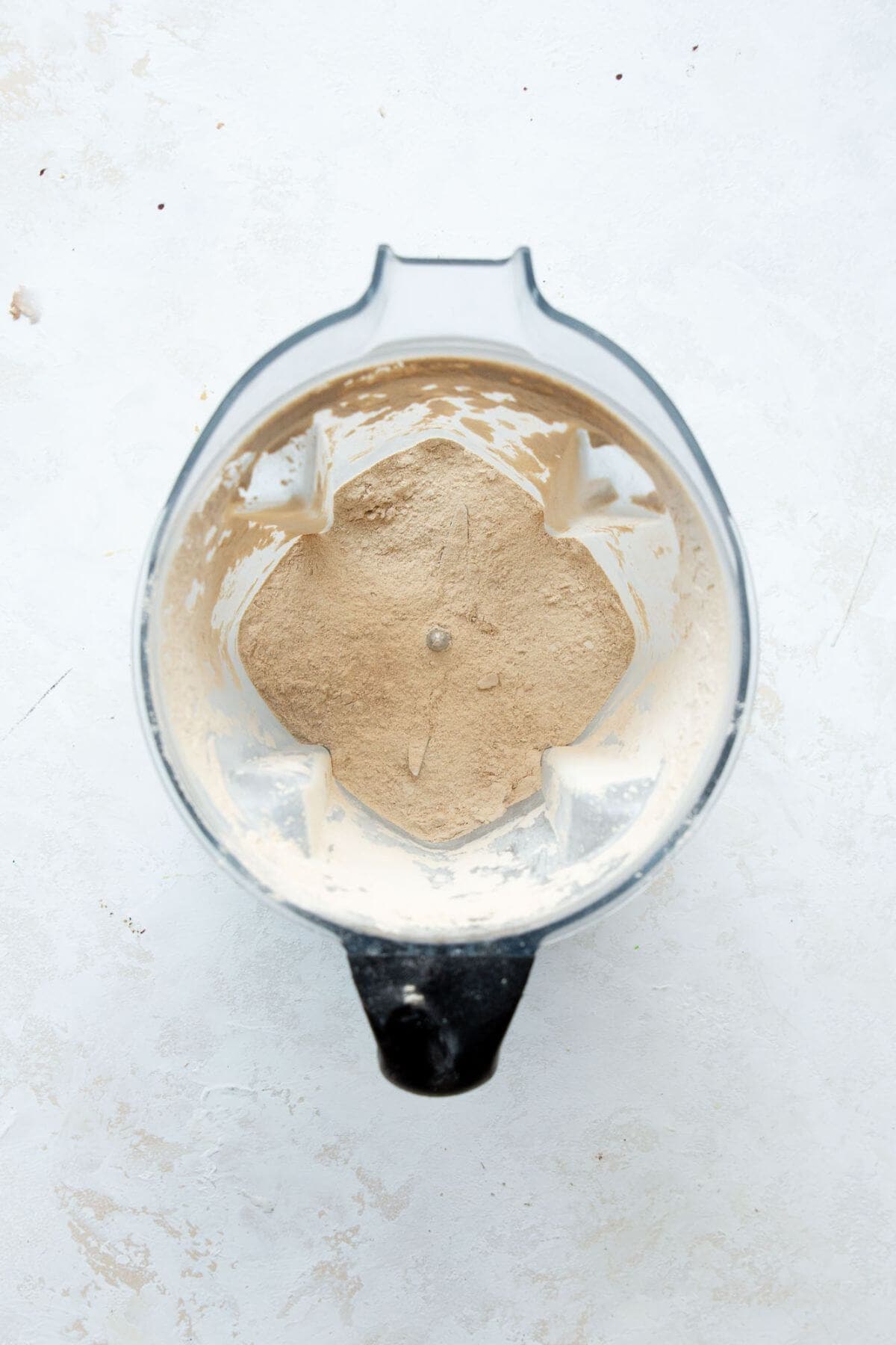 Coconut sugar glaze blended until smooth in a high-speed blender.
