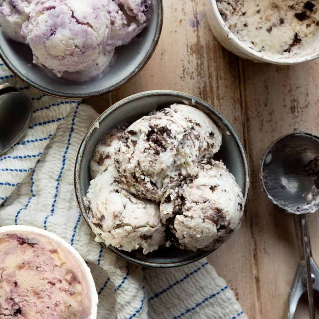 healthy high-protein cottage cheese ice cream