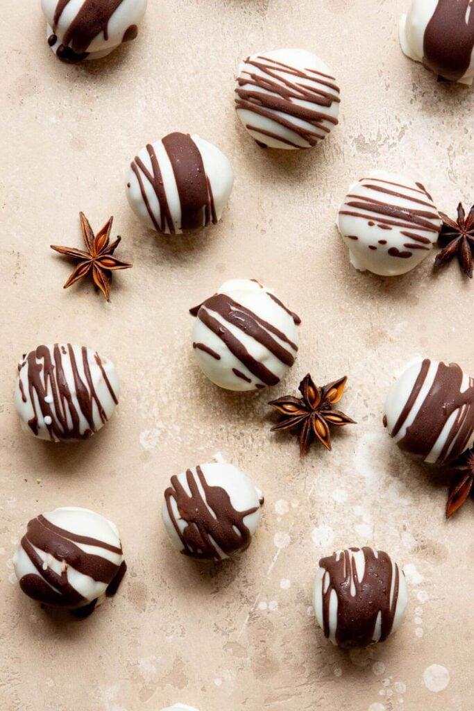 pumpkin spice truffle