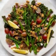 warm broccolini salad