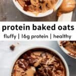 Protein Baked Oats (healthy breakfast!)