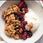Healthy Blackberry Crumble Recipe