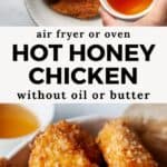 Crispy Hot Honey Chicken Tenders (Air Fryer or Oven)