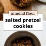 Healthy Almond Flour Cowboy Pretzel Cookies