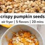 Air fryer pumpkin seeds