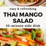 Thai mango salad