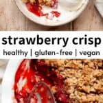 Strawberry Crumble