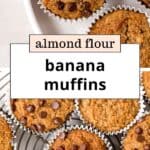 The Best Almond Flour Banana Muffins (Gluten-Free)