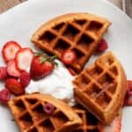 High-Protein Almond Flour Waffles (Keto + Gluten-Free)