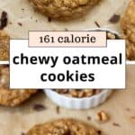 Healthy Oatmeal Chocolate Chip Walnut Cookies