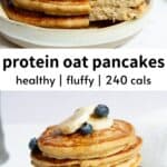 Protein Oatmeal Blender Pancakes