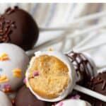 Protein Cake Pops with Greek Yogurt