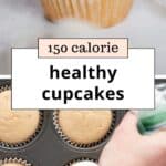 healthy vanilla cupcakes with 150 calories
