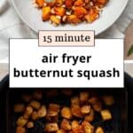 Crispy Air Fryer Butternut Squash Cubes (3 Flavors)
